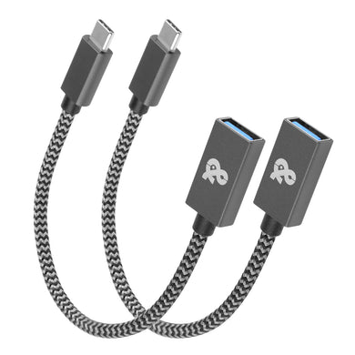 USB C to USB 3.0 Adapter [8 inch 2 Pack]