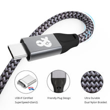 Load image into Gallery viewer, ANDNOVA USB 3.1 Gen2 Cable 3.3 ft